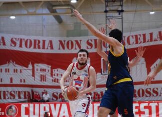 Serie B – Fase a Orologio: Mestre supera in casa anche Giulianova. Nel successo della squadra di Coen, fondamentale Dal Pos (21 punti).