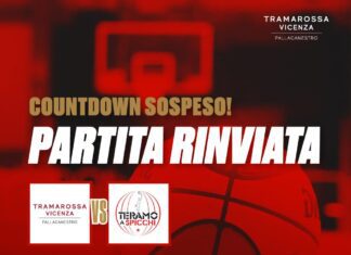 Serie B: La Tramarossa Vicenza rinvia di una settimana l’esordio nella Fase a orologio (Teramo è in isolamento)