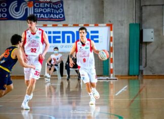Serie B – Fase a Orologio: Per l’UBP, sconfitta in casa da Giulianova, il cammino-salvezza si fa in salita. La società esonera coach Calgaro.