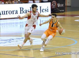 Serie B – Fase a Orologio: L’UBP, nonostante una gran rimonta, è sconfitta in volata a Jesi (62-58).