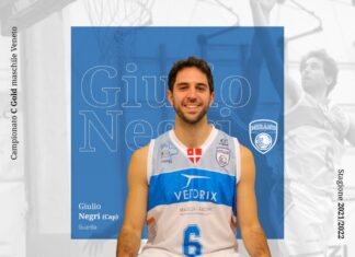 Sarà Giulio Negri il capitano della Pallacanestro Mirano