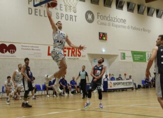 A Borgoricco, Padova: La Nutribullet Treviso (LBA) ha vinto il combattuto “test match” con Ferrara (A2).