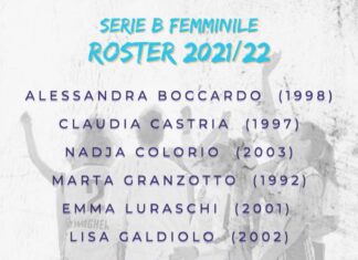 Giants Marghera pronte per la nuova stagione. Il Roster 2021-22.