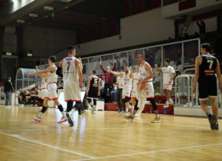 Serie B Lnp: Vicenza ci ha preso gusto! Con la Rucker Sanve, secondo derby vinto. Prima “doppia doppia” di capitan Bastone (17 + 10).