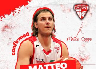 La bandiera Matteo Coppo è la prima conferma dell’Unione Basket Padova