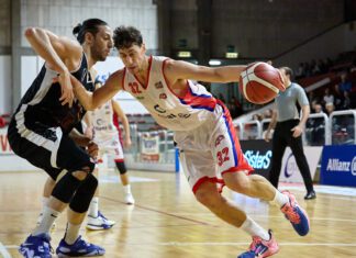 Serie B Lnp: Vicenza si aggiudica in volata il derby con l’Ubp Petrarca (71-65). Berici imbattuti in casa, bianconeri quarto stop in fila.