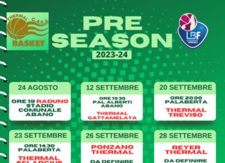 A2 F: Thermal, la marcia di avvicinamento al campionato