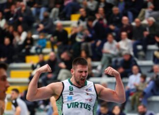 Serie B Nazionale: La Virtus Padova si aggiudica il derby con Rucker (73-68). Vincono Mestre e Vicenza (prima in trasferta).