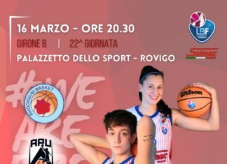 A2 F: Tutte in campo sabato le venete, questa sera (ore 20.30) il derby Thermal Abano-Vicenza; Rhodigium sfida la capolista Udine