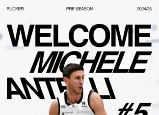 Serie B Nazionale: Rucker, ricomincio da… tre ritorni (Michele Antelli). Preso l’under Enrico Tadiotto da TVB.