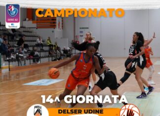A2 F: Rhodigium e NPT (sul parquet della capolista Udine) in campo sabato sera. Vicenza ad Umbertide.
